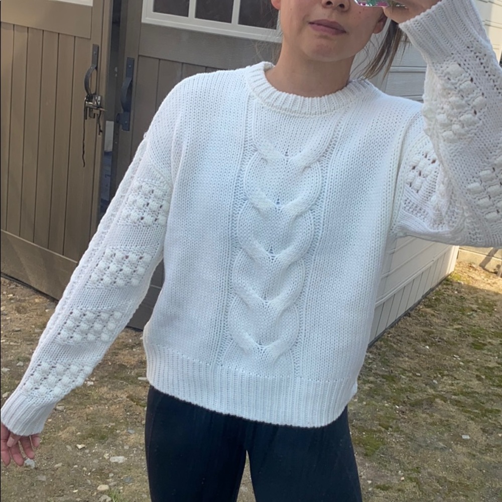 NWT Moon & Madison Chunky Knit Sweater Crewneck